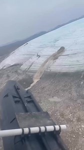 12M views · 59K reactions | Wow this is crazy! Rivers form on the top, then fall through “vesicles”, far into the depths of the glacier, where after kilometres of under-ice travel and intense pressure sometimes pop up as giant fountains. This one is about 20ft high, and flows down about 200ft to the base and terminal moraine below. | The Ancient Scientist | Facebook