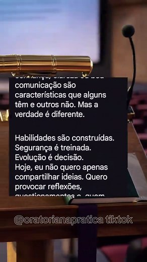 Palestra: Melhore Sua Oratória e Dicção