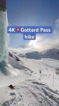 4K🇨🇭Gottard Pass hike #andermatt #swissalps #grandtour