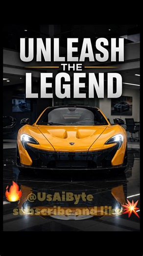 McLaren P1 | Unleash The Legend ✨#McLarenP1 #shorts #viral #tranding
