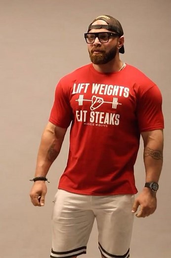 Lift Heavy. Eat Steaks. Dominate Like a Wolf 🐺 | Muscle Wolves Gym Wear #musclewolves #gymwear