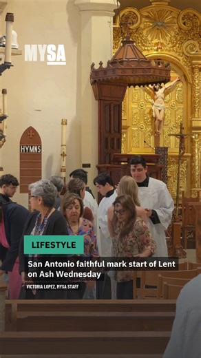 ✝️ Lent has begun in San Antonio. San Antonians gathered at San Fernando Cathedral downtown, one of many churches across the city observing Ash Wednesday. The 40-day season focuses on prayer, fasting, and almsgiving, leading up to Easter. Observed by several Christian denominations, including Roman Catholics, Lent is symbolized by the color purple, representing a period of preparation and reflection. Learn more at the link below 🔗 ✍🏻: Melanie Love Salazar, MySA 📸: Victoria Lopez, MySA | MySA