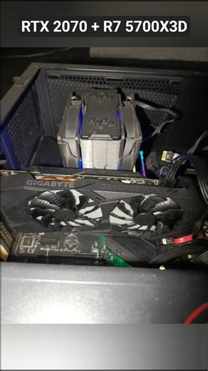 RTX 2070 + R7 5700X3D - A Best Combination 👌