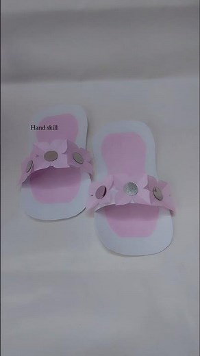 How to make paper shoes/origami shoes/paper shoes making tutorial/diy shoes/diy/origami/paper craft.