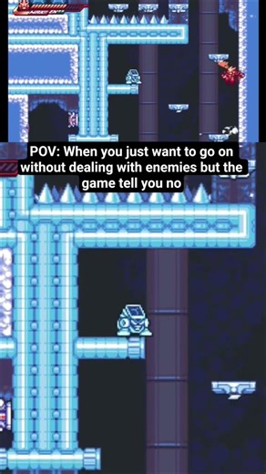 You shall not pass #gaming #megaman #gravitycircuit #funny #rage