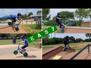 💥5 BEGINNER FATBOY MINI BMX TRICKS TO TRY AT THE SKATEPARK!💥