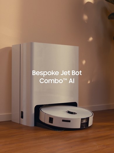 Experience Smarter Cleaning with Samsung Bespoke Jet Bot Combo™ AI