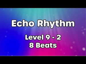 Quarter notes and rests, Eighth notes, Half and Dotted half notes, Whole notes: Echo Rhythm