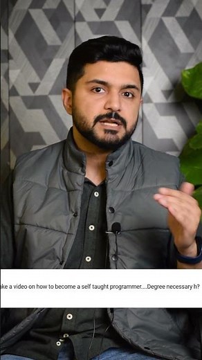 Is Degree Necessary to become a Self Taught Programmer?