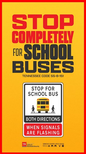 2.1K views · 22 reactions | It is illegal to pass a school bus that has stopped to load or unload students. Never pass on the right side of the bus, as this is where the children enter or exit. #BackToSchoolSafetyMonth Learn more: tntrafficsafety.org/school-buses | Tennessee Highway Safety Office | Facebook
