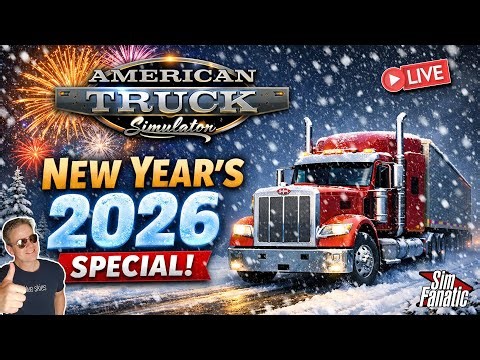 Live | Ringing in 2026 🚛❄️ New Year’s Multiplayer Convoy | American Truck Simulator