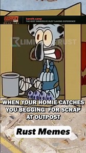 Catches begging homie #memes #rustgame #rust
