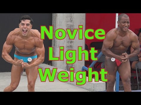 2 Novice Lightweight Bodybuilders Compete