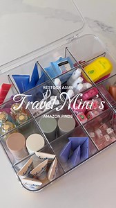 Travel mini Restock 🤭 Everything link in the first comment. #restock #restockwithme #RESTOCKED #beauty #traveltips #usa | Alm Picks