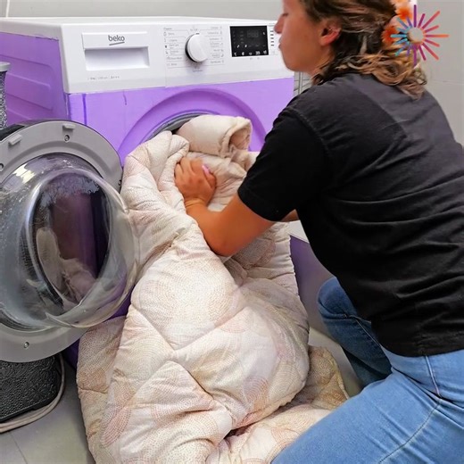 Quick guide to washing a duvet in the machine! ✨🧼