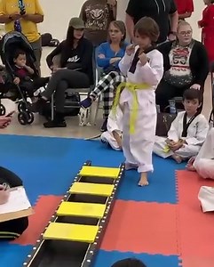 11K views · 106 reactions | Speed Test | Kids Beginner Speed Board Breaking Challenge #karate #martialarts #taekwondo | Point Fighter Live | Facebook