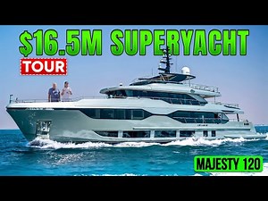 Finest SUPER YACHT UNDER 20 MILLION? | MAJESTY 120 in MONACO
