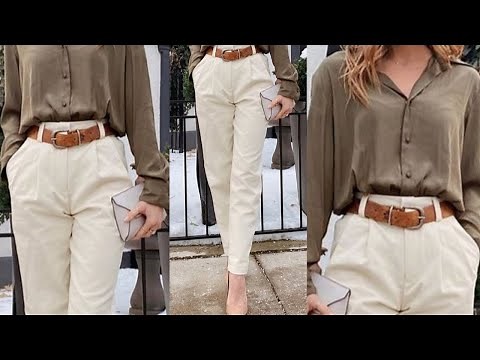 VESTIR MODERNA Y ELEGANTE CON ROPA DE MODA 2021/ 2022 SENCILLA Y CASUAL/ COMO VESTIR CON ESTILO