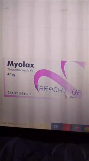 Myolax Tablets Uses Dosage Side Effects Benefits Price