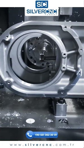 Silver CNC Touch Probe Measuring Process