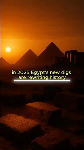 3 Incredible Archaeological Discoveries in Egypt (2025) #ancientcivilization