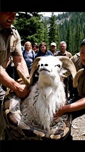 Brave Officers Rescue Dall Sheep from Python | Saving Earth’s Souls