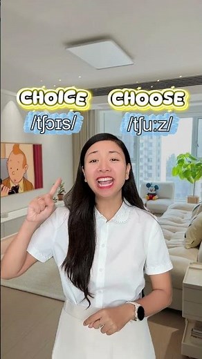 Standard English Pronunciation: How to Easily Distinguish Between CHOOSE and CHOICE | KISS Englis...