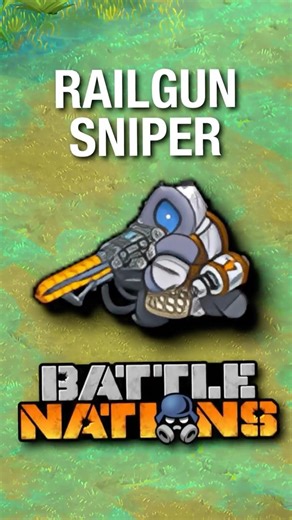 Railgun Sniper in BATTLE NATIONS