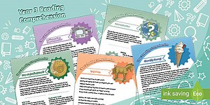 Year 3 Reading Comprehension Pack 2 (Ages 7 - 8)