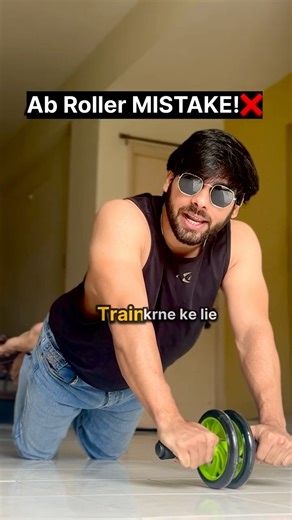 Ab Roller MISTAKE! ❌ Avoid Back Pain