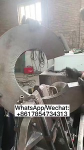 Spiral drill blade bending machine Mixer spiral conveyor blade manufacturing machine | liuerin