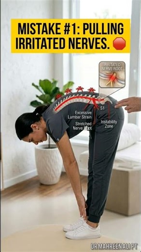 Stop Stretching Your Stiff Lower Back! 🛑 #Shorts