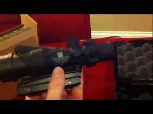 Trijicon ACOG TA31RCO-M4CP 4x32 USMC Unboxing AR