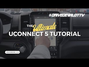 THE ULTIMATE UCONNECT 5 GUIDE - RAM 1500 Uconnect Touchscreen