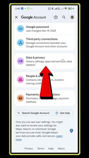Delete Google Account Safely 2026 #shorts #techshorts