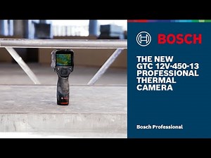The new GTC 12V-450-13 Professional Thermal Camera - Thermal imaging made easy