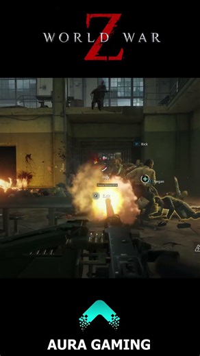 LMG inside Prison | WWZ - THE WALKING DEAD | Aura Gaming