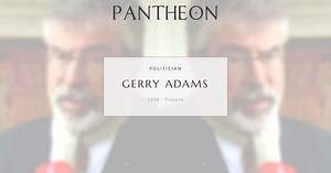 Gerry Adams Biography | Pantheon