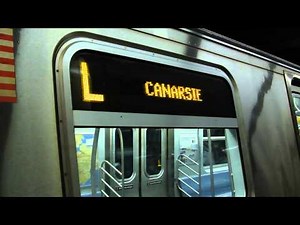 MTA New York City Subway : R160A-1 & R143 L Trains @ Bushwick Ave-Aberdeen St