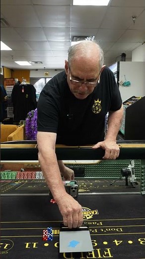 How our Dice Coach practices throwing the dice!