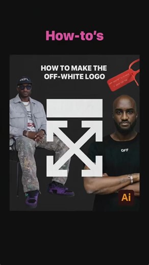 How to make the Off-White logo. 💫 | Gale Houghton