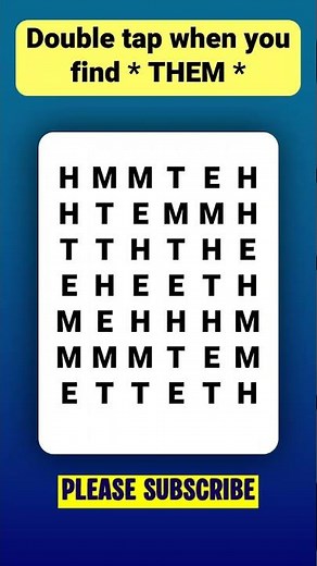 Find 👉THEM👈 in 5 seconds | Visual Test | Observation Skills | Number Search | Find the Odd one out