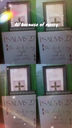 I stand today unashamed because of mercy