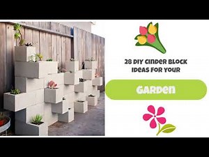 DIY: 28 Amazing Cinder Block Ideas for your Garden!