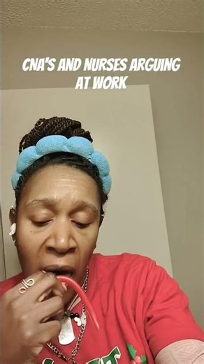 CNA's and Nurses arguing at work #cnalife #nurselife #argument #cnaweek #nurses #RN #LPN 🏥🏥🏥 #comedy