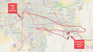 National Weather Service, FAA respond after weather balloon spotted in Las Vegas