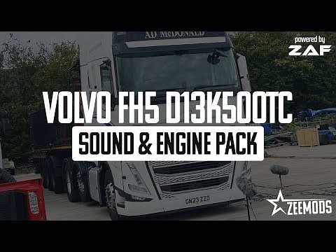 [ETS2] Volvo FH5 D13K500TC Sound & Engine Pack (G5)