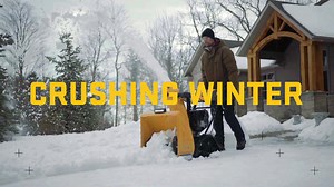 Winter is Tough. Be Tougher. Tackle winter’s worst head on with the award-winning power of Cub Cadet 1X, 2X and 3X snow blowers. | Cub Cadet Canada