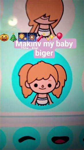 making my kid biger 🐰