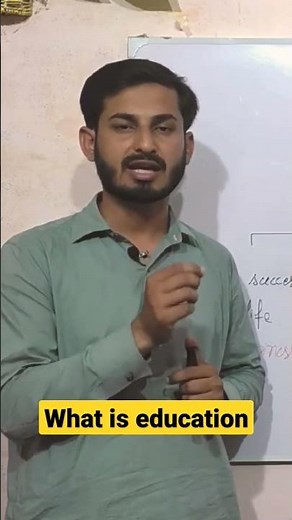 what is education explained in urdu